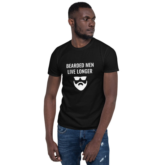 Bearded Men Live Longer T-Shirt